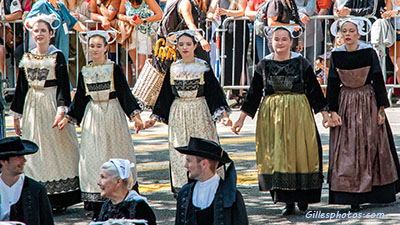 Photos défilé interceltique de lorient 2025